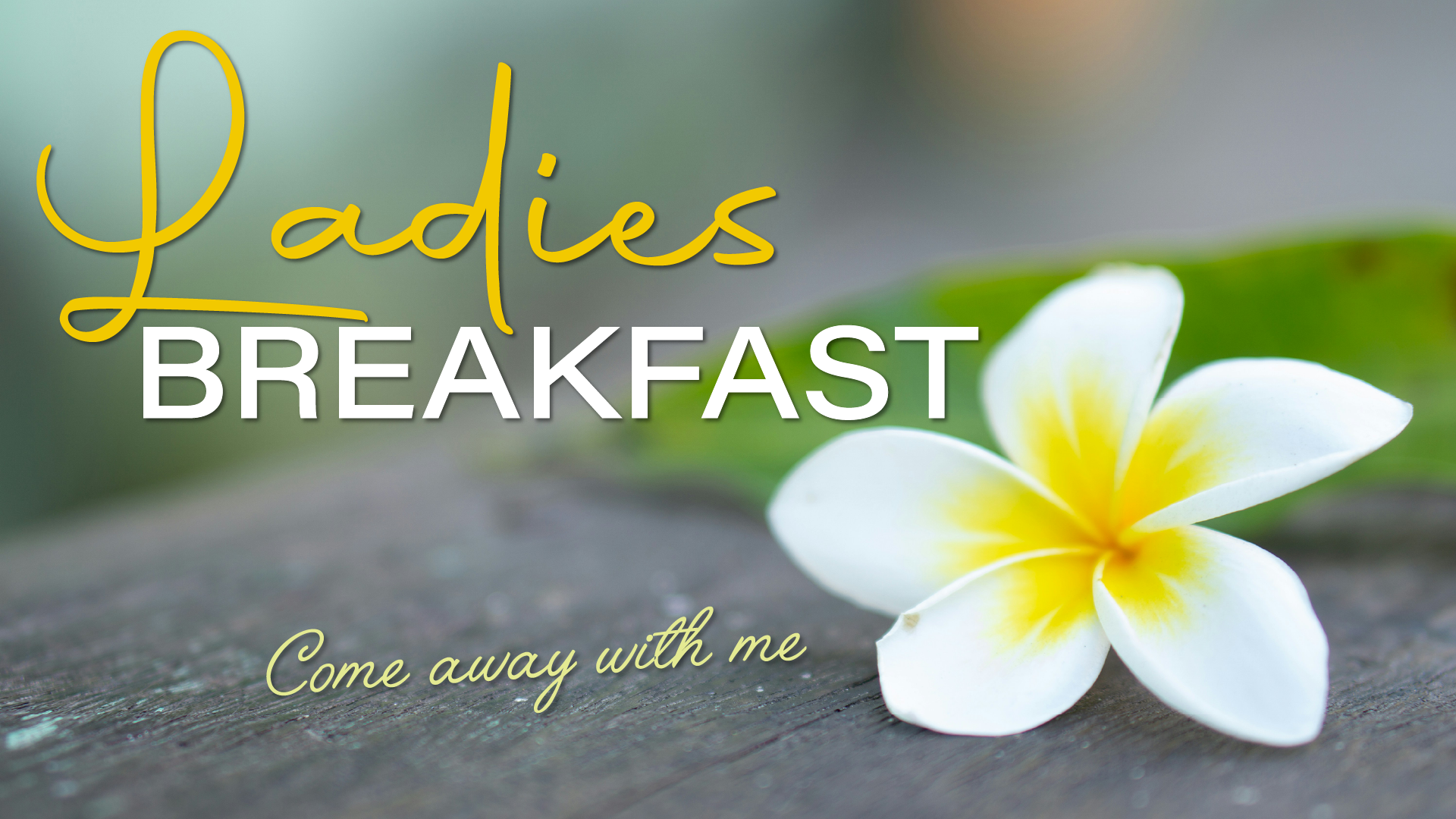 Ladies Breakfast March EVENT
