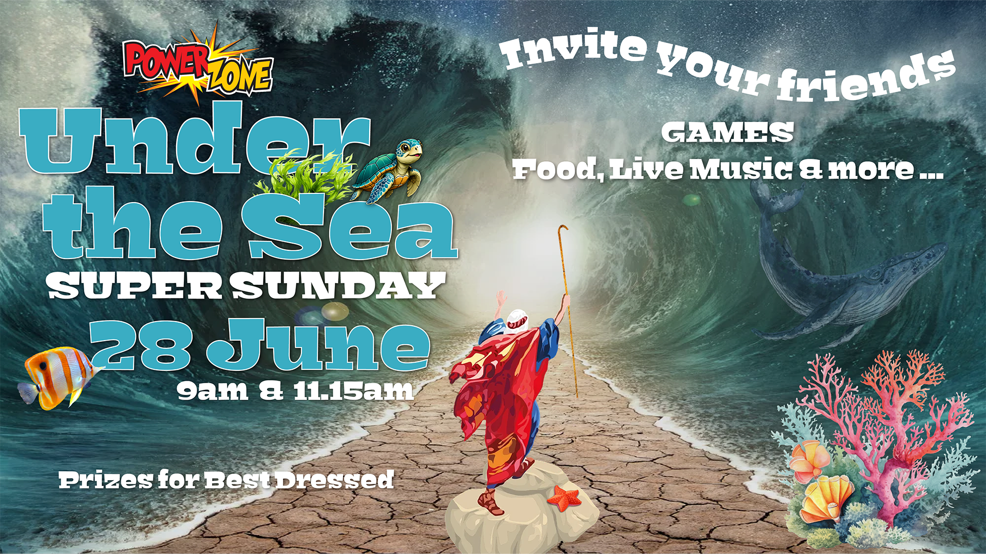 Super Sunday Under the Sea SLIDE